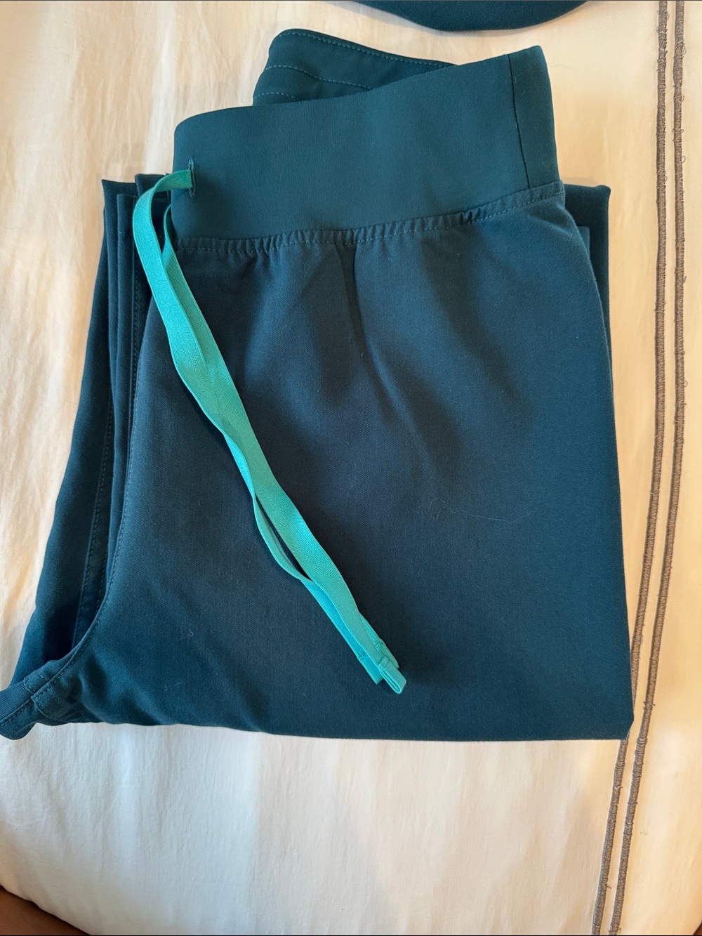 FIGS Livingston pants, CARIBBEAN BLUE, XS TALL